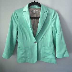 Forever 21 Turquoise Blazer